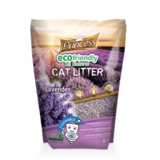 Princess Ecofriendly Lavender Cat Litter 6lt