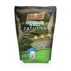 Princess Ecofriendly Green Tea Cat Litter 6lt