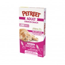 PETREET A500 Adult - Κρεμώδη λιχουδιά Τόνος 6 X 14gr