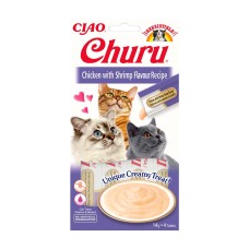 Churu Μους Κοτόπουλο & Γαρίδα