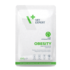 Vet Expert Obesity Cat Wet Food 100gr 