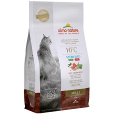 Almo Nature Cat HFC Adult Sterilised Fresh Beef 1.2kg