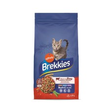 Brekkies Cat Adult Mix Beef 1.5kg