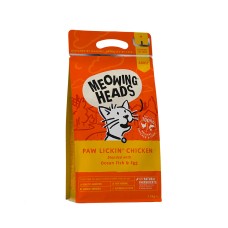 Meowing Heads Paw Lickin' Chicken 450gr