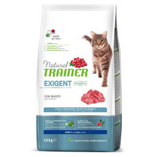 Natural Trainer Exigent Adult  With Beef  300gr