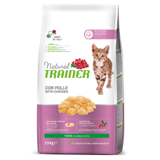 Natural Trainer Young Cat Chicken  1.5kg