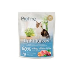 Profine Cat Light Γαλοπούλα & Ρύζι 300gr