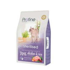 Profine Cat Sterilised Κοτόπουλο & Ρύζι 10kg