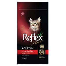 Reflex Plus Cat Adult Lamb 15kg