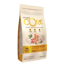 Wellness Core Sterilised Κοτόπουλο & Γαλοπούλα 1.75kg