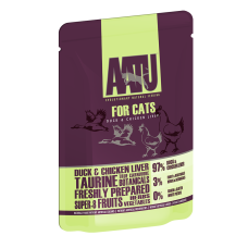 Aatu Pouch Duck and Chicken Liver  85gr