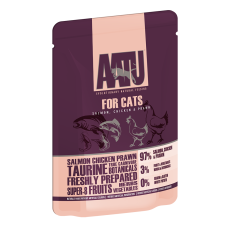 Aatu Pouch Salmon, Chicken and Prawn  85gr
