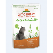Almo Nature Cat Holistic Anti Hairball Chicken 70gr