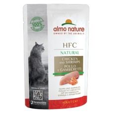 Almo Nature Cat Natural Chicken & Shrimps 55gr