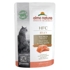 Almo Nature Cat Jelly Salmon Fillet 55gr