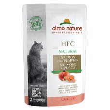 Almo Nature Cat Natural Salmon & Pumpkin 55gr