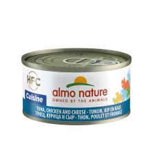 Almo Nature Cat Cuisine Tuna, Chicken & Cheese 150gr