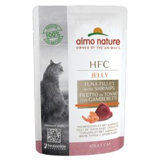 Almo Nature Cat Jelly Tuna & Shrimps 55gr