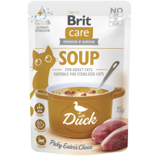 Brit Care® Cat Soup Με Πάπια 75gr