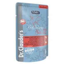 DR.CLAUDER’S BEST SELECTION STERILISED  CHICKEN & BEEF WITH CATMINT No32 85gr
