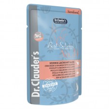 DR.CLAUDER’S BEST SELECTION STERILISED CHICKEN & SALMON WITH SEAWEED No 34  85gr