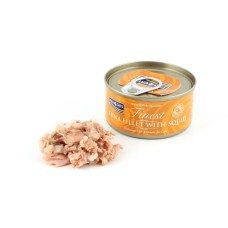 FISH4CATS Finest Tuna fillet with Squid 70gr   