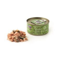 FISH4CATS Finest Tuna fillet with Green Lipped Mussel  70gr  