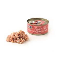 FISH4CATS Finest Tuna fillet with Salmon 70gr   