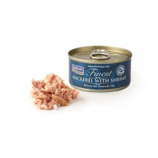 FISH4CATS Finest Mackerel with Shrimp 70gr   