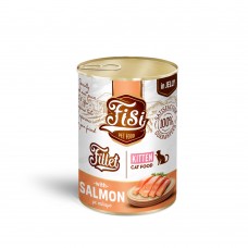 FISI CAT KITTEN FILLET ΣΟΛΩΜΟΣ ΣΕ ΖΕΛΕ 400gr  