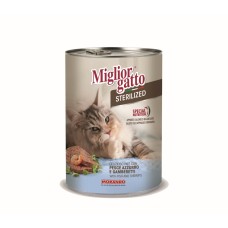 Miglior Gatto Sterilised Pate Ψάρι-Γαρίδες