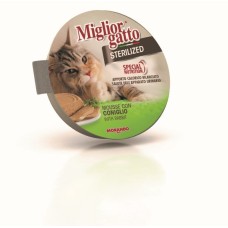 Miglior Gatto Sterilised Small Cups Mousse Κουνέλι