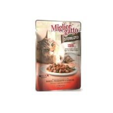 Miglior Gatto Sterilised Βοδινό / Λαχανικά / Προσούτο 100gr