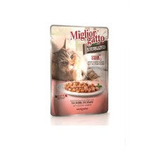 Miglior Gatto Sterilised Σολομός/ Λαχανικά 100gr