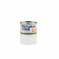 NATURAL CODE 23 SOFT JELLY ADULT CAT - Τόνος, Πατάτα και Καρότα  85gr