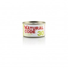 NATURAL CODE 30 SOFT JELLY ADULT CAT - Κοτόπουλο & Γαλοπούλα  85gr