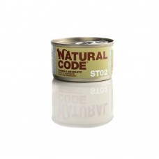 NATURAL CODE ST02 PATE Sterilized ADULT CAT - Τόνος & Αμάρυνθος 85gr