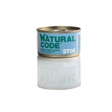 NATURAL CODE ST05 PATE Sterilized ADULT CAT - Τόνος & Λευκά Ψάρια 85gr