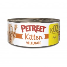 PETREET K02 Kitten - Κρέμα Κοτόπουλο 60gr