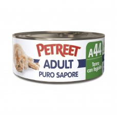 PETREET A44 ADULT - Εκλεκτός τόνος και Φασόλια 70gr
