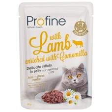 Profine Fillets in Jelly with Lamb Enriched with Chamomilla