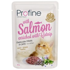 Profine Fillets in Jelly with Salmon Enriched with Catnip