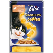 Felix Sensations Jelly Σολωμός/Γαρίδα 85gr