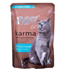 Rafi Cat Adult Sterilised Cats with Tuna 100g