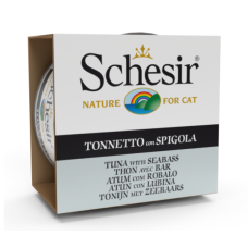 Schesir Cat Jelly Tuna & Seabass 85gr