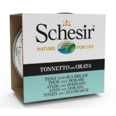 Schesir Cat Jelly Tuna & Seabream 85gr