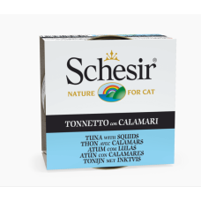 Schesir Cat Jelly Tuna & Calamari 85gr