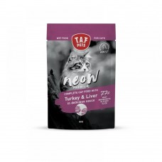 Taf Neow Adult Cat Premium με Γαλοπούλα & Συκώτι 80gr