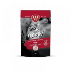 Taf Neow Adult Cat Premium Φακελάκι με Μοσχάρι 80gr