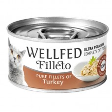 Wellfed Filleto Pure Turkey 70gr